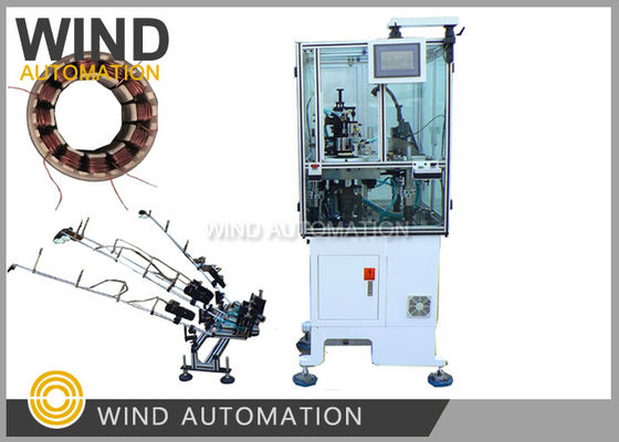 Chiny BLDC Motor Stator Igła Winding Machine Cam Design 3 igły 400PRM Szybki wlot dostawca