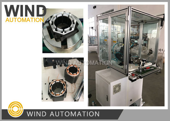 Chiny Osiem biegunów BLDC Motor stopniowy stator Winding Machine z dwoma igłami dostawca