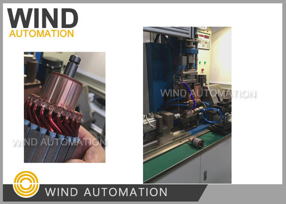 Chiny Armatura przewodnik lutownicy stator Winding Machine For Starter Commutator Wire Spot Welding dostawca