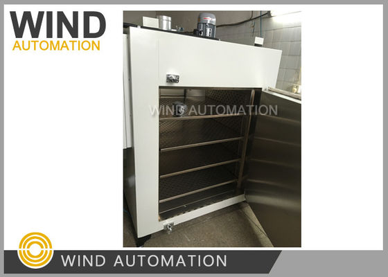 Chiny Elektryczny ogrzewający piekarnik wentylator silnik Winding Machine do suszenia Utwardzanie armatury statora rotora dostawca