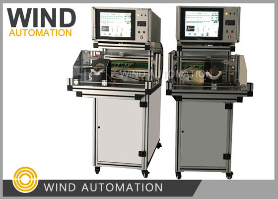 Chiny WIND-ATS-300 AC DC Motor Winding Machine Panel testowy podwójnej stacji armatury dostawca