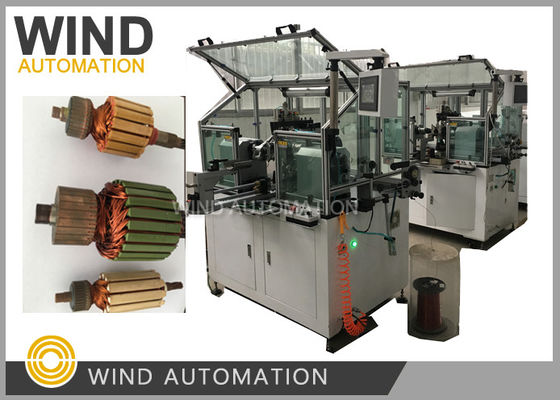 Chiny Konwencjonalny komutator cewkowy Armatura Winding Machine Dual Flyer dostawca
