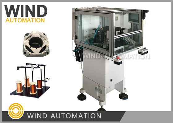 Chiny Cztery dyszki Stator Igła Winding Machine dla 4 biegunów Cieniony BLDC Motor dostawca