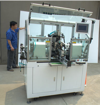 Armatura Winder Rotor Winding Machine Two Flier Slotted Commutator PMDC Motor dostawca