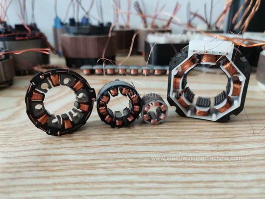 How to produce BLDC Motor Straight Lamination Stator Stack with Needle Winding Machine