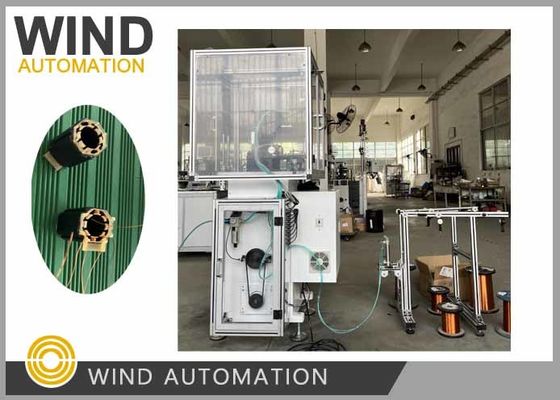 Osiem biegunów BLDC Motor stopniowy stator Winding Machine z dwoma igłami dostawca