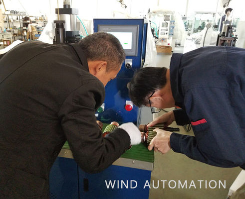 15KHz wysokiej częstotliwości Armatura Komutator Spot Spawanie Fusing Hot Stacking Machine dostawca