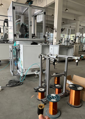 20, 28,35,42, 57 serii Stepping Motor Stator Winding Machine With Four Needles BLDC Winder dostawca