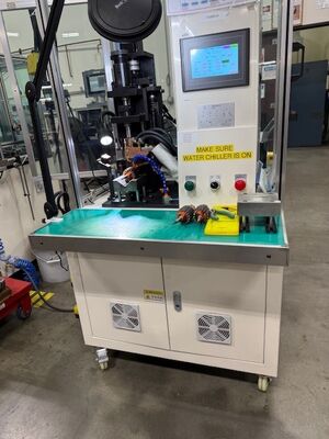 Hook Riser Slotted Type Commutator Fusing Machine Spot Welding Hot Staking Wire Fusing