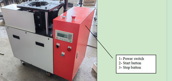 Maszyna do wprowadzania papieru z zewnętrznym wirem wentylatora silnika statora WIND-IP-3