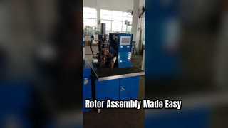 Prasa hydrauliczna do montażu wirnika